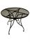 AAF OMT36  Black Mesh Round Outdoor Table